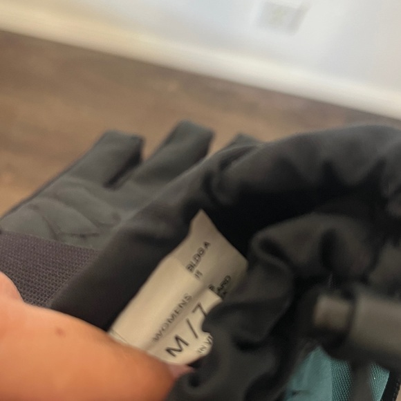 Dakine Wristguard Glove Women’s Size Medium / 7 Teal Blue Green Black - Picture 5 of 5